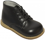 LEATHER BABY WALKING SHOES BY CAVOO: (0441501-3) BLACK